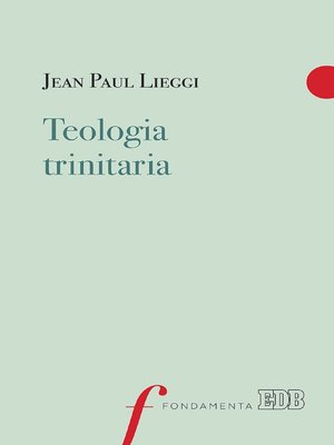 cover image of Teologia trinitaria